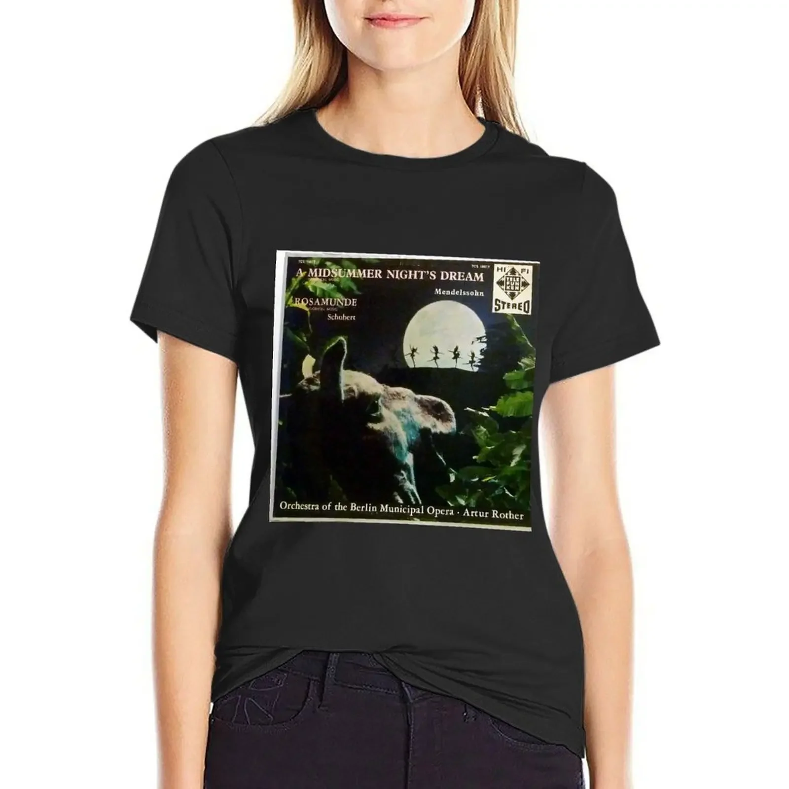 A Midsummer Night's Dream, Mendelssohn, Schubert, Opera, Shakespeare, Berlin T-Shirt Female clothing tshirts for Women
A Midsummer Night's Dream, Mendelssohn, Schubert, Opera, Shakespeare, Berlin T-Shirt Female clothing tshirts for Women