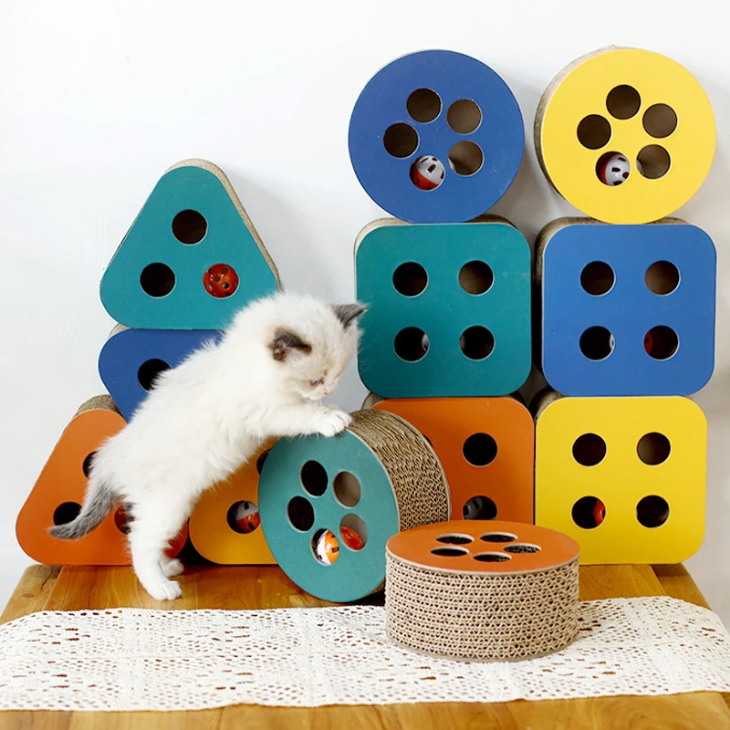 Cat Scratch Board Toys with Bell Cats Interactive Protecting Furniture Cats Scratcher Toy Cats Product
Cat Scratch Board Toys with Bell Cats Interactive Protecting Furniture Cats Scratcher Toy Cats Product
