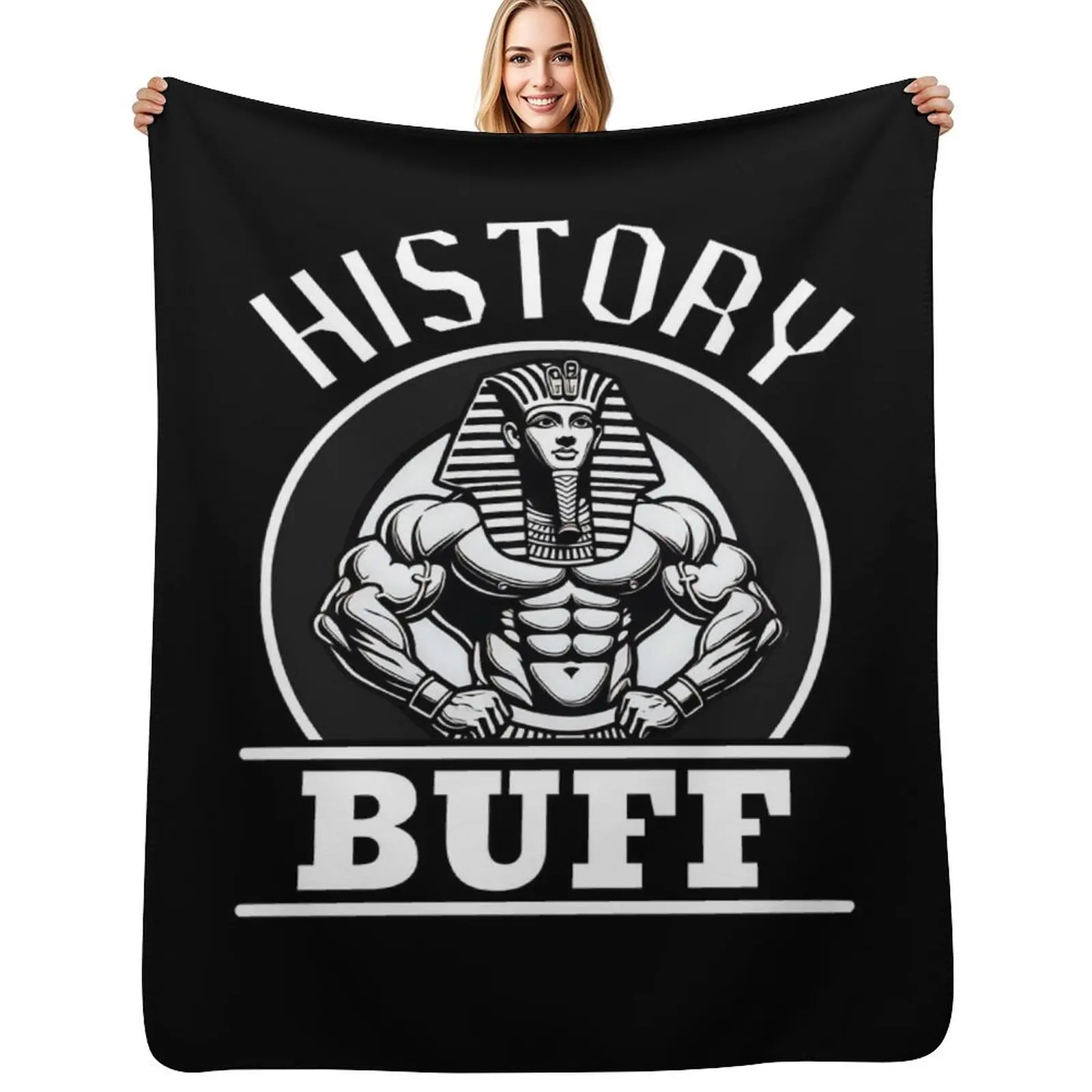 History Buff - Giza Gains - Funny History Throw Blanket Anti Shedding Soft Fuzzy Blanket for Home
History Buff - Giza Gains - Funny History Throw Blanket Anti Shedding Soft Fuzzy Blanket for Home