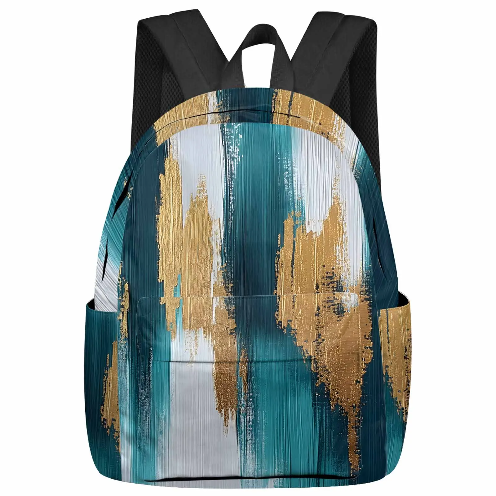 Abstraction Blue-Green Texture Backpacks Teenagers Student School Bags Men Women Travel Mochila
Abstraction Blue-Green Texture Backpacks Teenagers Student School Bags Men Women Travel Mochila