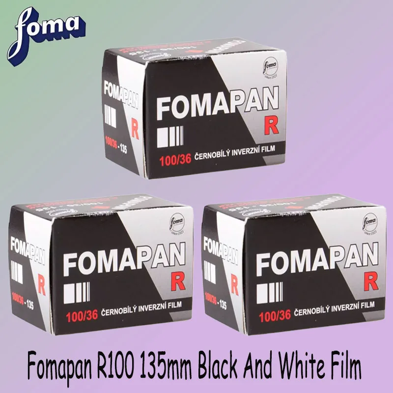135 черно-белых позитивных фотоплёнок Fomapan R100 35 мм, ISO 100, для 35-мм фотоаппаратов (действительны до октября 2026 года)
135 черно-белых позитивных фотоплёнок Fomapan R100 35 мм, ISO 100, для 35-мм фотоаппаратов (действительны до октября 2026 года)