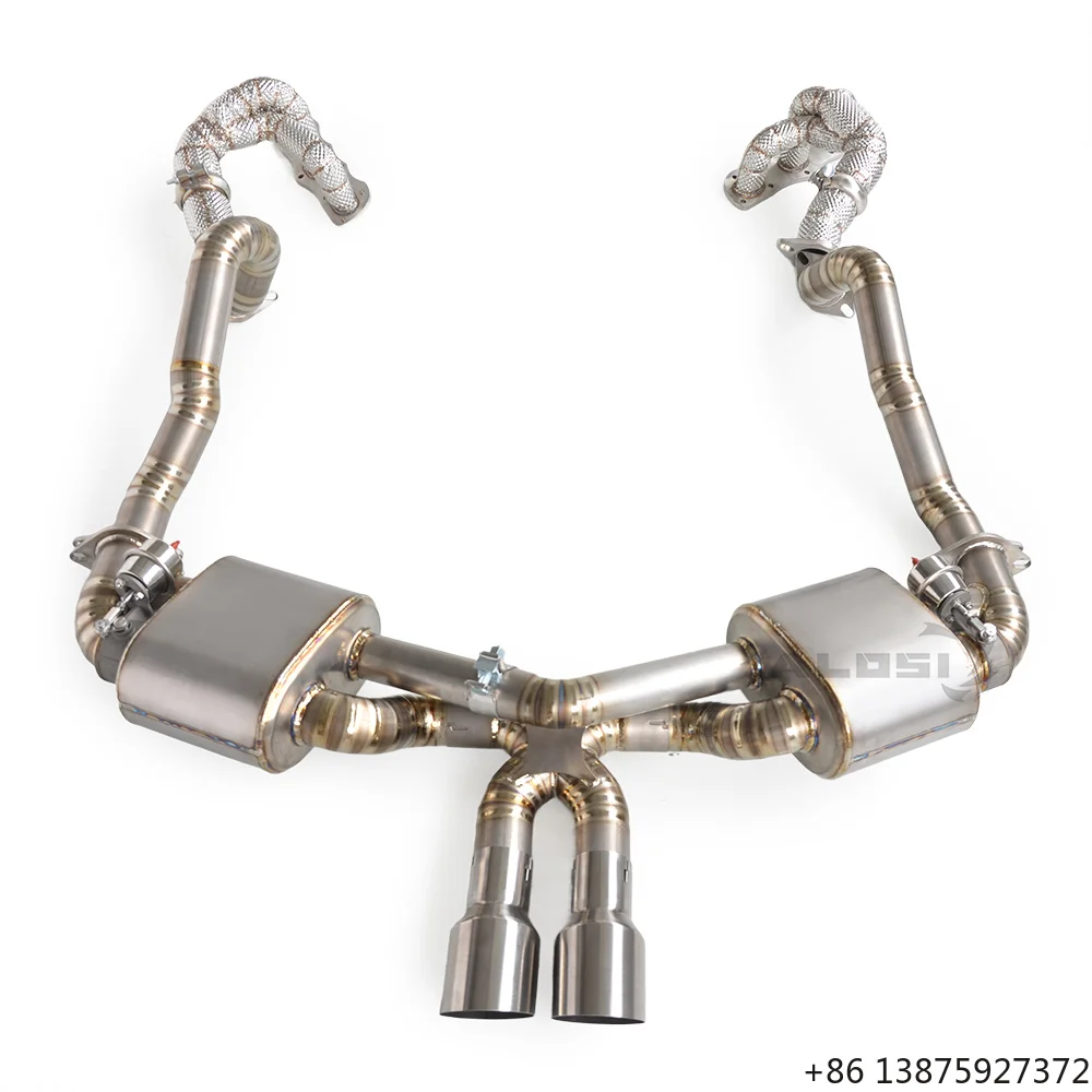 High Efficiency Thermal Shielded Titanium Exhaust System for 981 Boxster 2.7L | Valvetronic Cat-back Upgrade
High Efficiency Thermal Shielded Titanium Exhaust System for 981 Boxster 2.7L | Valvetronic Cat-back Upgrade