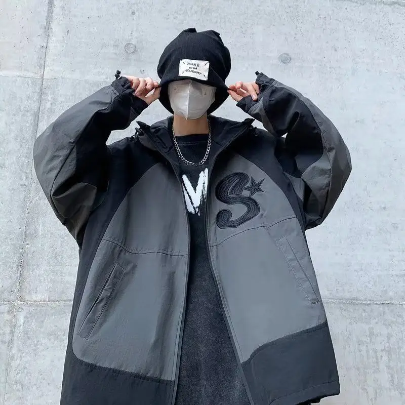 Loose Fit Men's Jaet Autumn Winter Heavy Du 300 Pou American Retro Patchwork Color Blo Windproof Polyester Jaet
Loose Fit Men's Jaet Autumn Winter Heavy Du 300 Pou American Retro Patchwork Color Blo Windproof Polyester Jaet