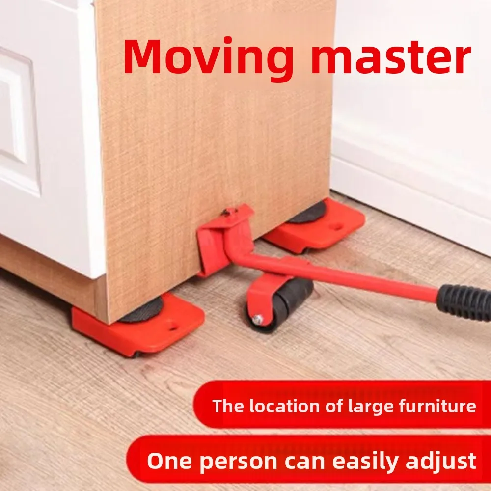 Portable Multi-functional Furniture Lift Mover Adjustable with 4 Wheels Furniture Lifter Tool Mover Dolly Sliders Home Moving
Portable Multi-functional Furniture Lift Mover Adjustable with 4 Wheels Furniture Lifter Tool Mover Dolly Sliders Home Moving
