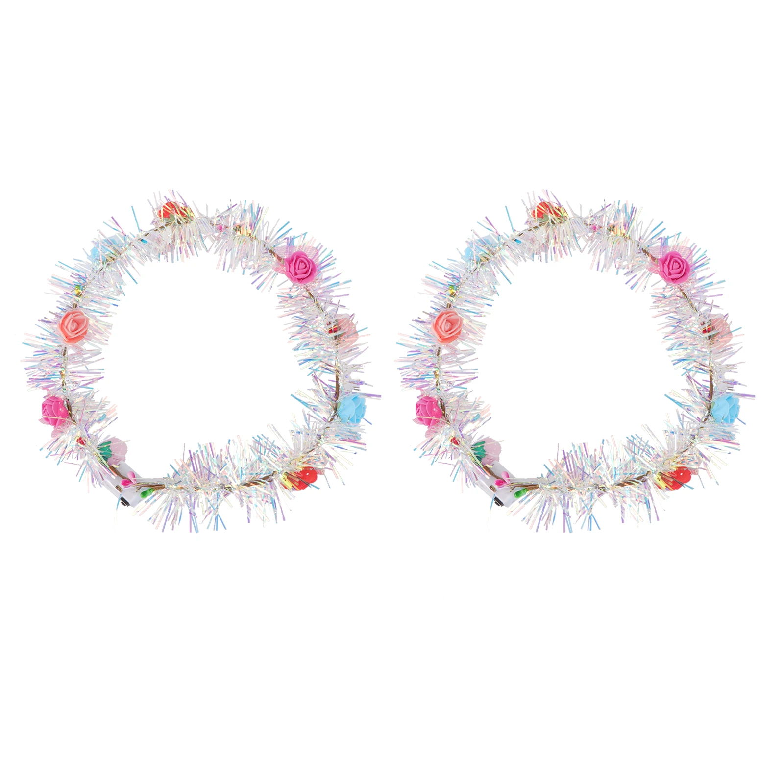 2pcs Luminous Hair Hoop Flashing Hairband Party Headdress Durable Comfortable Festival Birthday Photo Accessory
2pcs Luminous Hair Hoop Flashing Hairband Party Headdress Durable Comfortable Festival Birthday Photo Accessory