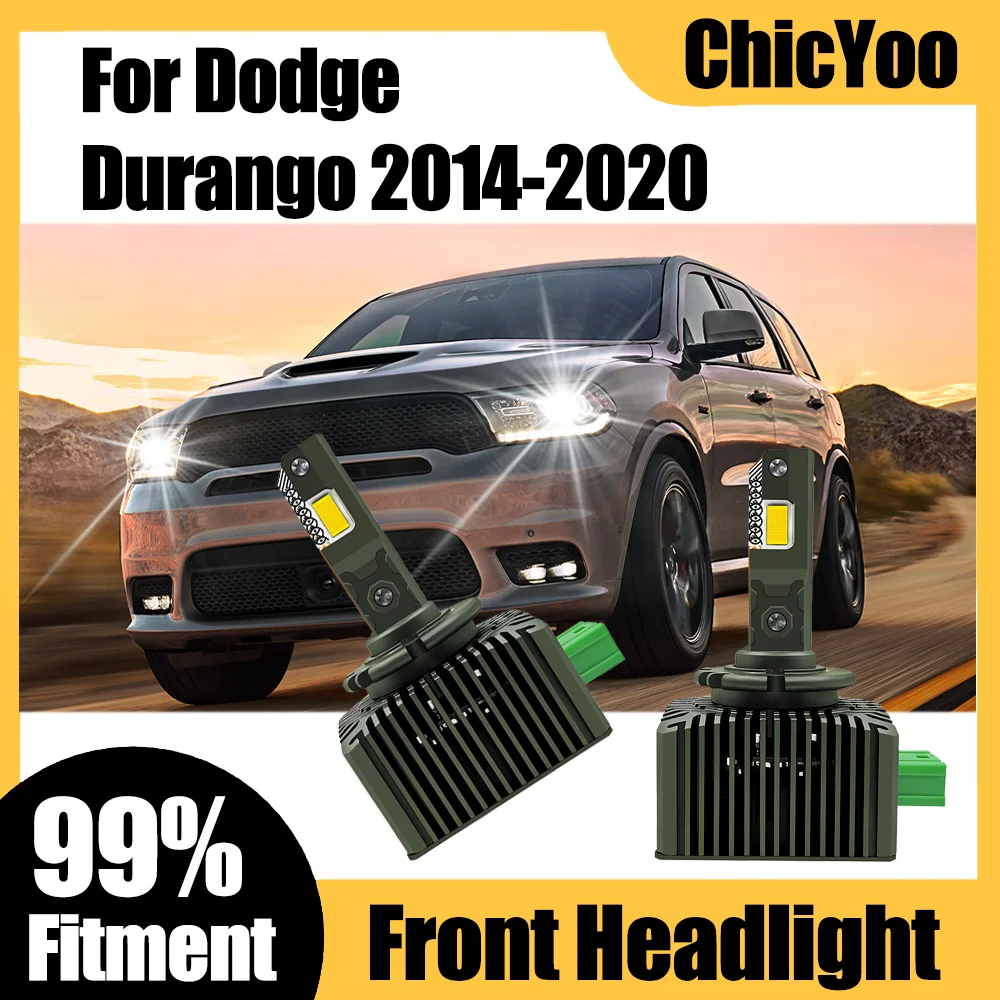2PCS 30000LM 120W Canbus Auto HID Xenon Lights High Power 3570 CSP Chips LED Headlamps 6000K White For Dodge Durango 2014-2020
2PCS 30000LM 120W Canbus Auto HID Xenon Lights High Power 3570 CSP Chips LED Headlamps 6000K White For Dodge Durango 2014-2020