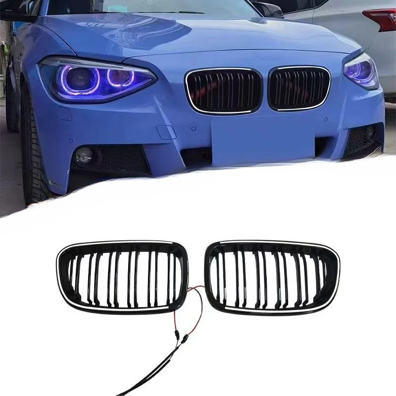 Для BMW 1 серии F20 2012-2014 двойная линия светодиода светящаяся передняя решетка материал ПК прямая посадка замена внешний стиль обновление
Для BMW 1 серии F20 2012-2014 двойная линия светодиода светящаяся передняя решетка материал ПК прямая посадка замена внешний стиль обновление