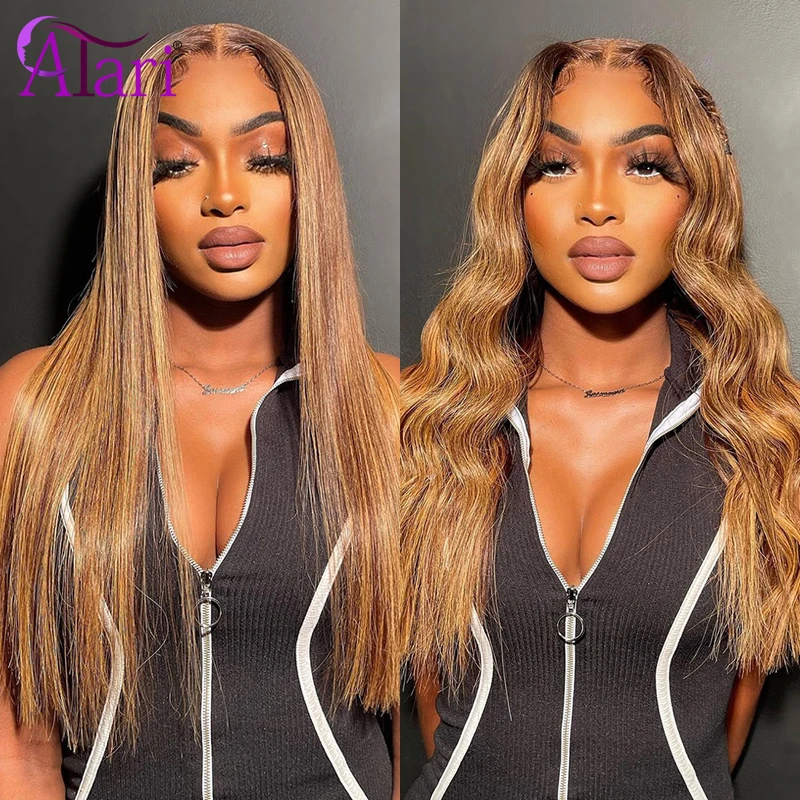 13x6 13x4 Lace Frontal Human Hair Wigs Straight/Body Wave Honey Brown 27 Transaprent 5x5 Closure Lace Wig Pre Plucked for Women
13x6 13x4 Lace Frontal Human Hair Wigs Straight/Body Wave Honey Brown 27 Transaprent 5x5 Closure Lace Wig Pre Plucked for Women