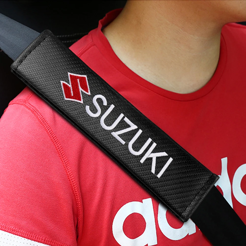Carbon Fiber Auto Seat Belt Shoulder Pad Cover For Suzuki Alto Swift Jimny Grand Vitara Baleno Samurai Ignis Accessories
Carbon Fiber Auto Seat Belt Shoulder Pad Cover For Suzuki Alto Swift Jimny Grand Vitara Baleno Samurai Ignis Accessories