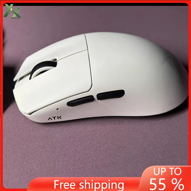 ATK F1Pro/Max Киберспортивная мышь, двухрежимная беспроводная игровая мышь PAW3950, 8K приемник, легкий заказ для комплекта механической клавиатуры
ATK F1Pro/Max Киберспортивная мышь, двухрежимная беспроводная игровая мышь PAW3950, 8K приемник, легкий заказ для комплекта механической клавиатуры
