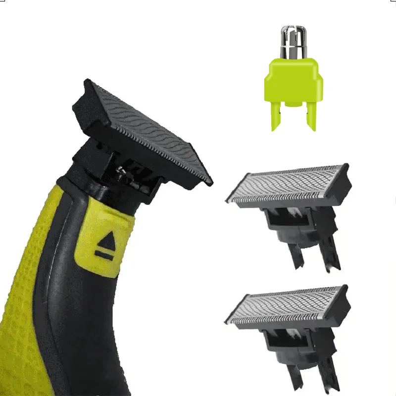 Shaver Replacement Blade & Nose Hair Trimmer Replacement Heads for Philips OneBlade QP2520 QP2630 QP6510 Beard Trimmer
Shaver Replacement Blade & Nose Hair Trimmer Replacement Heads for Philips OneBlade QP2520 QP2630 QP6510 Beard Trimmer