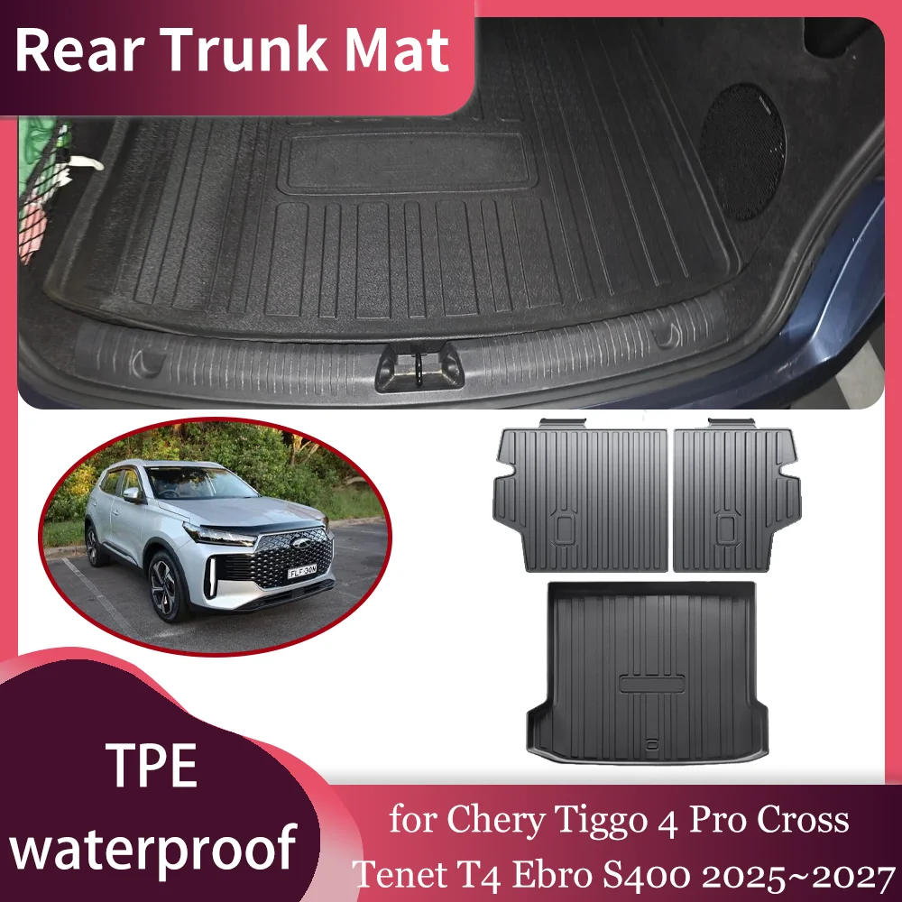 Car Trunk Mat for Chery Tiggo 4 Pro Cross Tenet T4 Ebro S400 2025~2027 TPE Waterproof Liner Trunk Seat back Pad Cargo Accessorie
Car Trunk Mat for Chery Tiggo 4 Pro Cross Tenet T4 Ebro S400 2025~2027 TPE Waterproof Liner Trunk Seat back Pad Cargo Accessorie