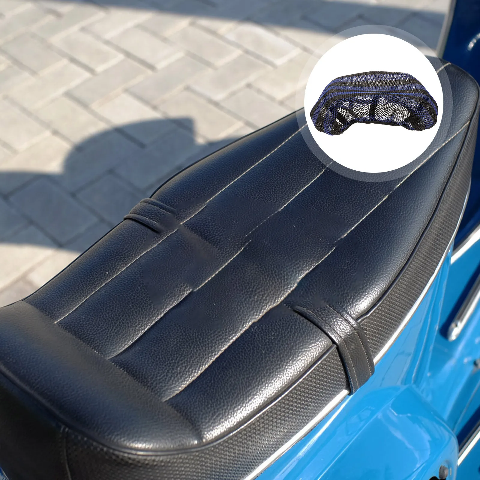 Motorcycle Seat Cover Polyester Breathable Mesh Cushion Cover Cooling Non-Slip Protective Pad for Electric Scooter Motorbike
Motorcycle Seat Cover Polyester Breathable Mesh Cushion Cover Cooling Non-Slip Protective Pad for Electric Scooter Motorbike