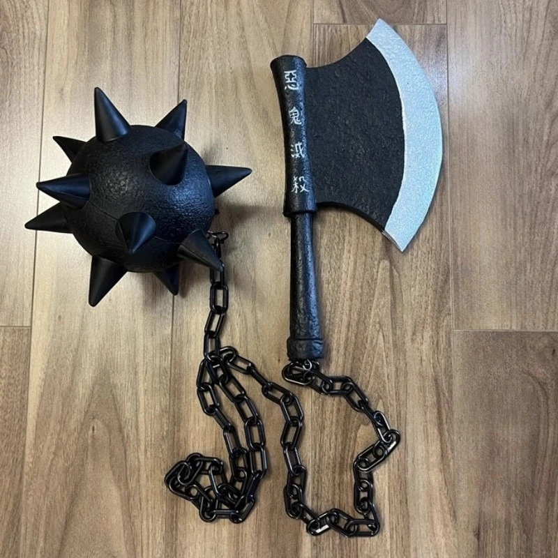 Cosplay Accessories Wide Axe Meteor Hammer Chain Large Model Toy Ornaments Suitable Adult Party Performance Props
Cosplay Accessories Wide Axe Meteor Hammer Chain Large Model Toy Ornaments Suitable Adult Party Performance Props