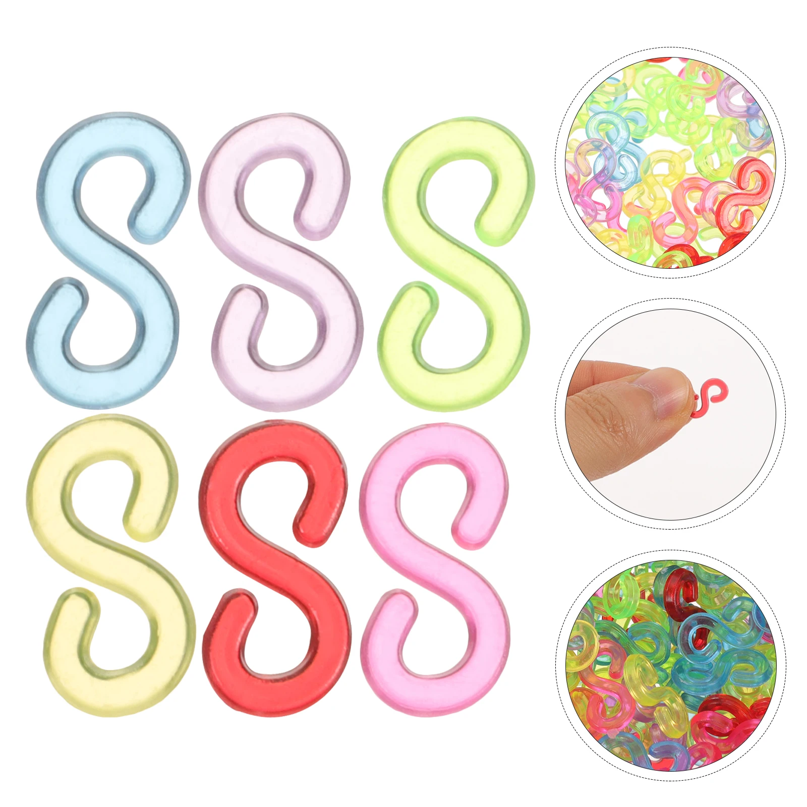 1000 Pcs Rubber Band Bracelet Clips S Hooks Plastic Accessories for DIY Jewelry Craft Bracelets Necklaces Rings Pendants
1000 Pcs Rubber Band Bracelet Clips S Hooks Plastic Accessories for DIY Jewelry Craft Bracelets Necklaces Rings Pendants