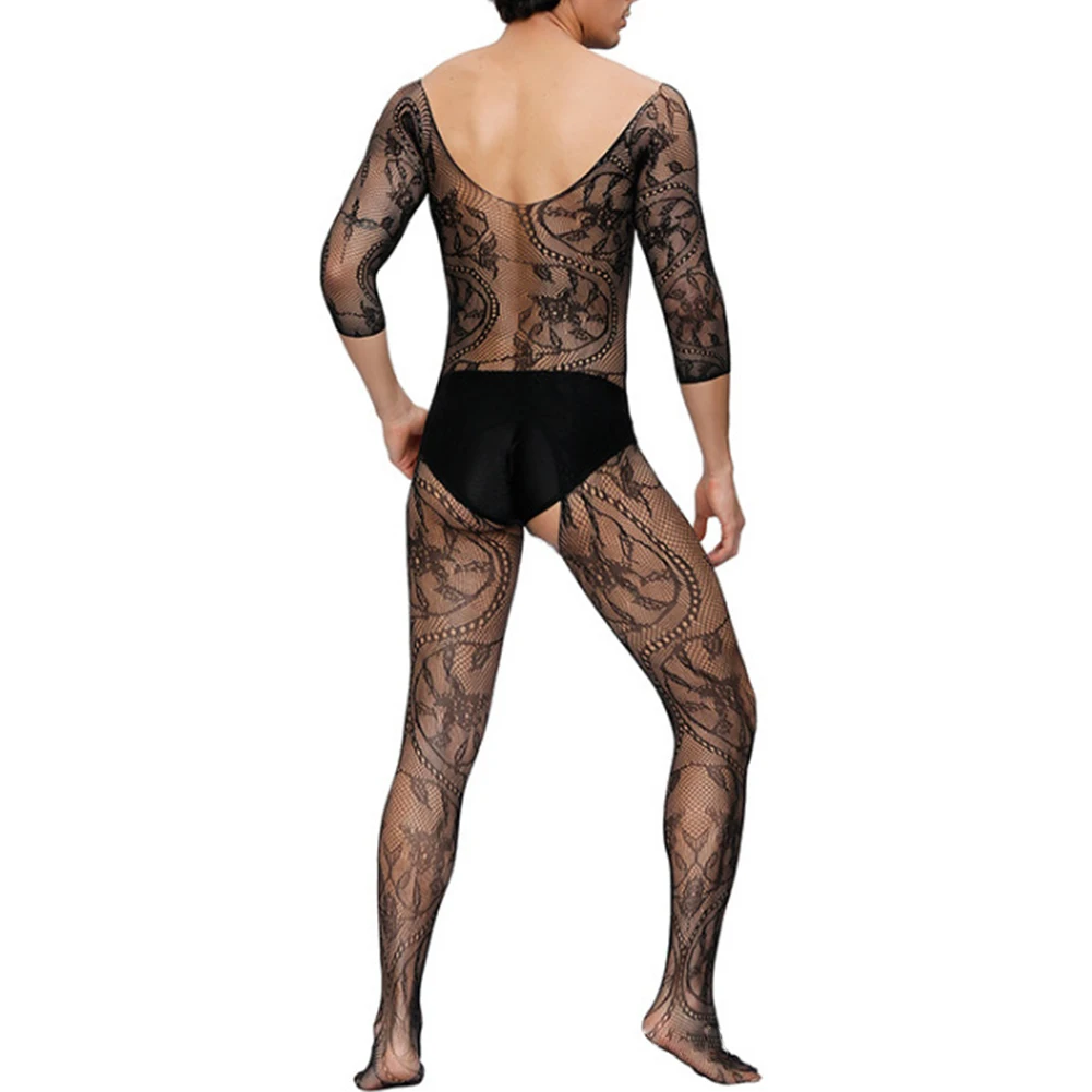 Mens Body Stockings Open Crotch Fishnet Jumpsuit Erotic Lingerie Ultra-thin Hollow Out Pantyhose Stretchy Sissy Tights Underwear
Mens Body Stockings Open Crotch Fishnet Jumpsuit Erotic Lingerie Ultra-thin Hollow Out Pantyhose Stretchy Sissy Tights Underwear