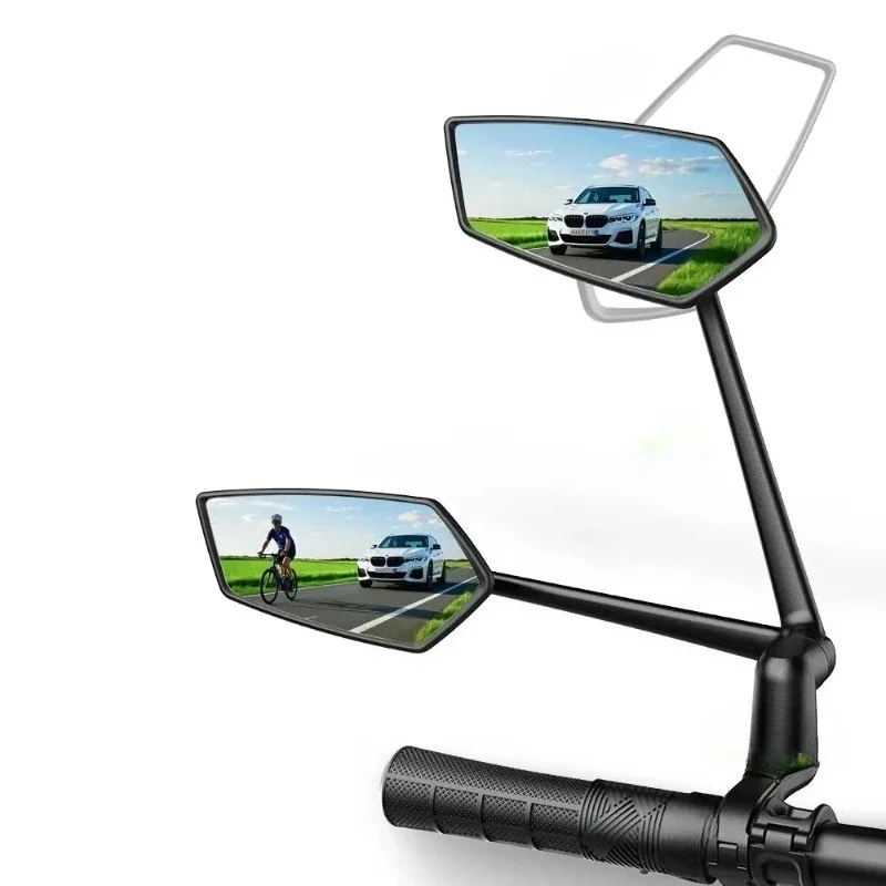 Universal bicycle mirror Aluminum alloy bicycle mirror 3D adjustable handlebar mirror Suitable for scooters
Universal bicycle mirror Aluminum alloy bicycle mirror 3D adjustable handlebar mirror Suitable for scooters