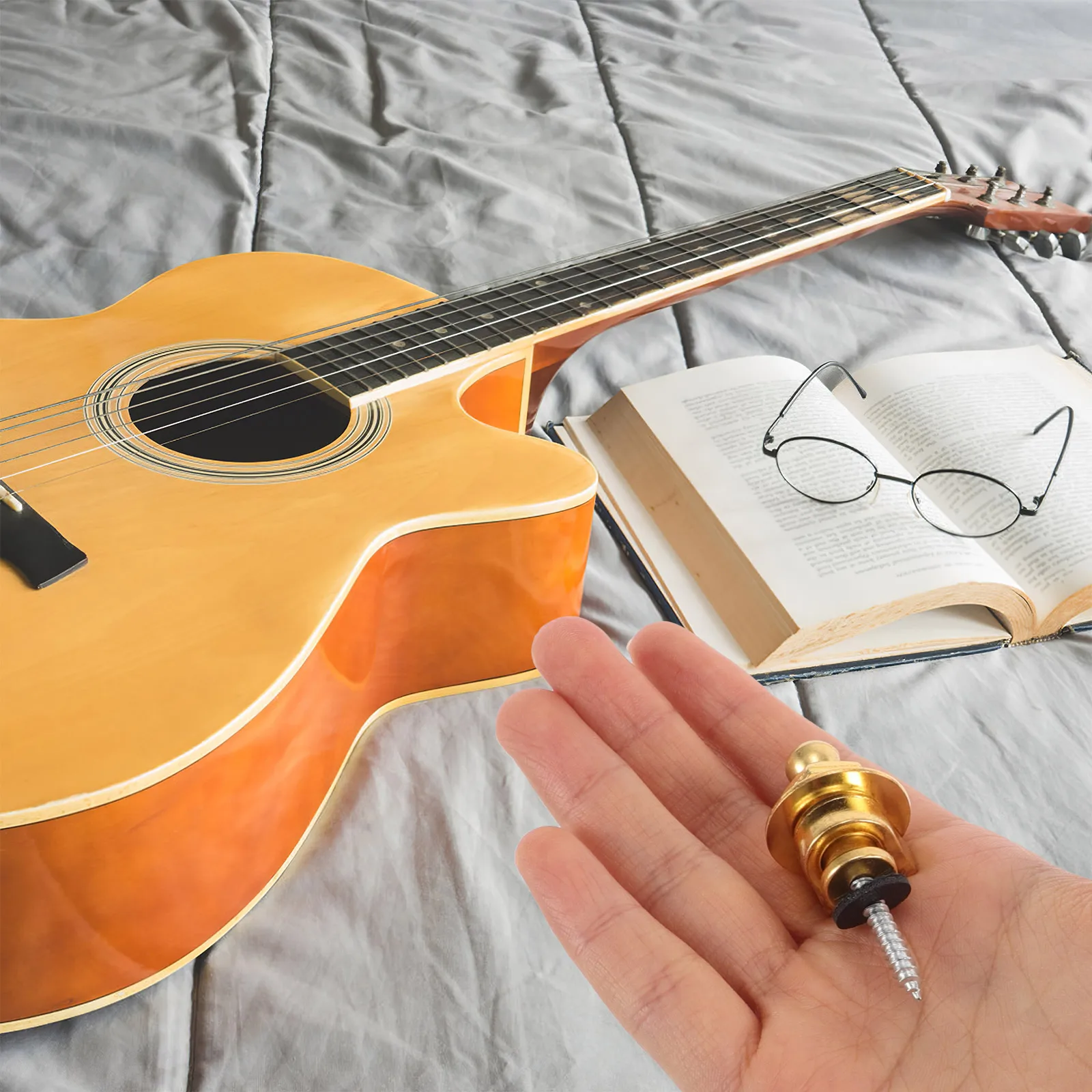 4pcs Metal Guitar Strap Locks Quick Release Heavy Duty Secure Locking System For Electric Bass Acoustic Anti-S Durable
4pcs Metal Guitar Strap Locks Quick Release Heavy Duty Secure Locking System For Electric Bass Acoustic Anti-S Durable