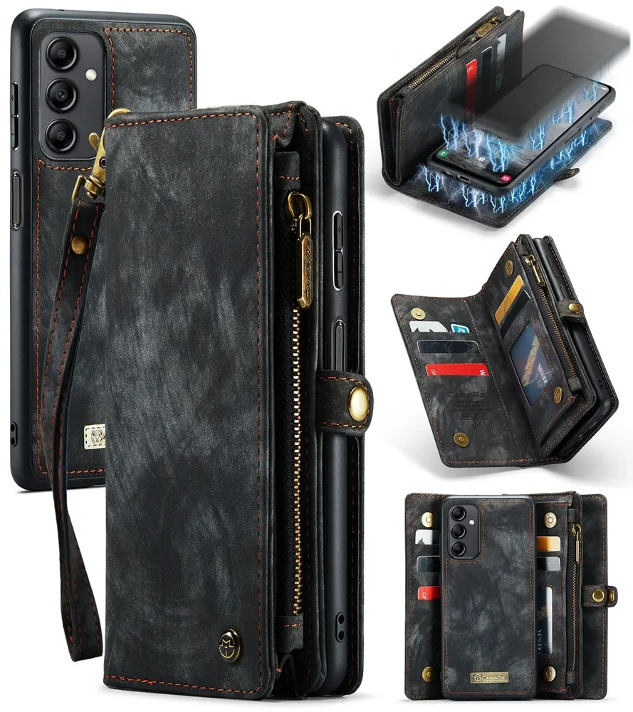 Flip Case For Samsung Galaxy A15 Wallet Leather Cards Phone Bags Magnetic Design 2-in-1 Shockproof
Flip Case For Samsung Galaxy A15 Wallet Leather Cards Phone Bags Magnetic Design 2-in-1 Shockproof