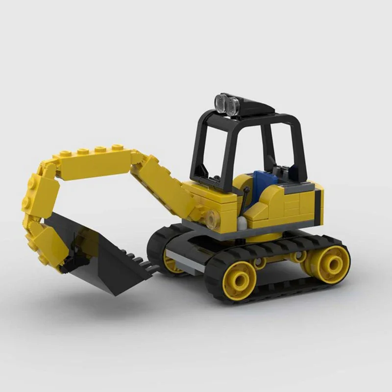 115PCS MOC City Mini Excavator with trailer DIY creative ideas high-tech Education Model child Toy Birthday Gift building blocks
115PCS MOC City Mini Excavator with trailer DIY creative ideas high-tech Education Model child Toy Birthday Gift building blocks