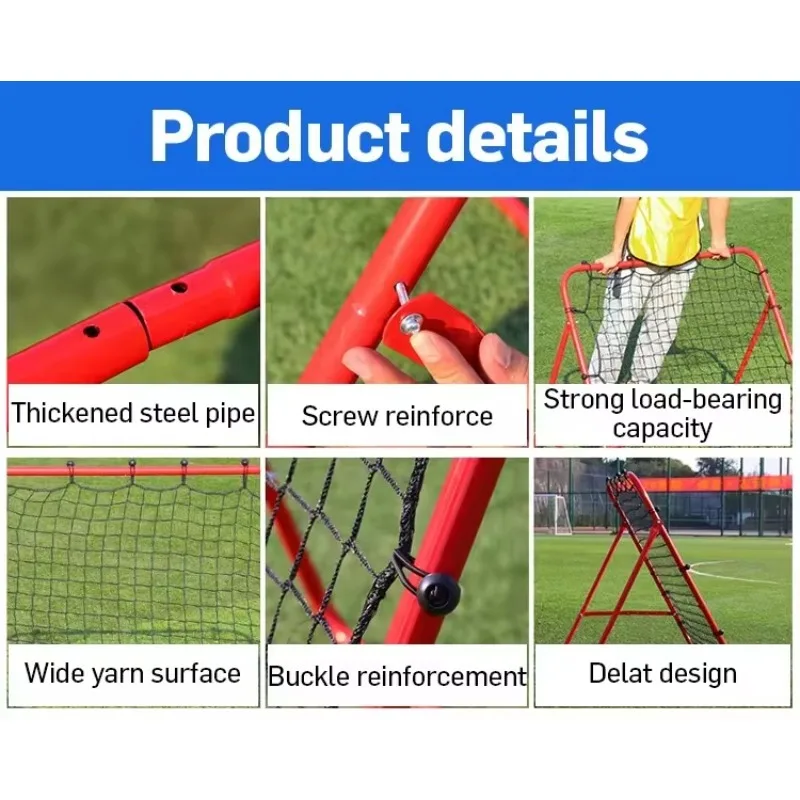 1pc Training Equipment Football Golf Hockey Rebound Practice Net/gate For Individual Or Group Practice
1pc Training Equipment Football Golf Hockey Rebound Practice Net/gate For Individual Or Group Practice