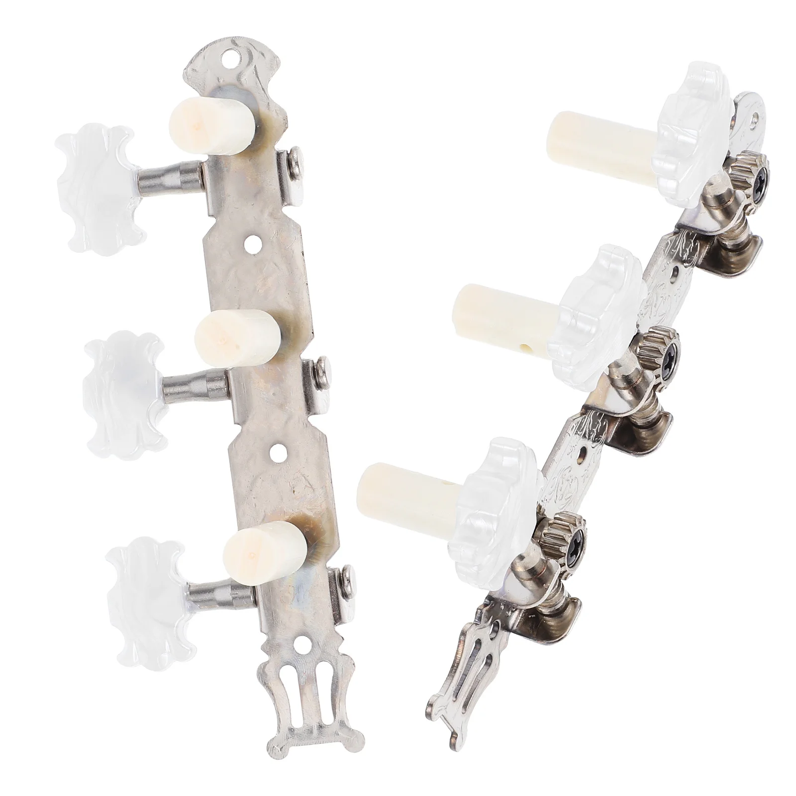 1 Pair Classical Tuning Pegs Metal Plastic Acoustic Folk Guitar Replacement 3L Configuration Compatible With Home Music Store
1 Pair Classical Tuning Pegs Metal Plastic Acoustic Folk Guitar Replacement 3L Configuration Compatible With Home Music Store