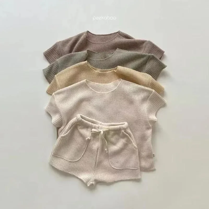Summer&Spring New Kids T shirt+Shorts for Newborn Baby Casual Jogger Set 2 Pieces Children Clothing Set for Toddler Boys&Girls
Summer&Spring New Kids T shirt+Shorts for Newborn Baby Casual Jogger Set 2 Pieces Children Clothing Set for Toddler Boys&Girls