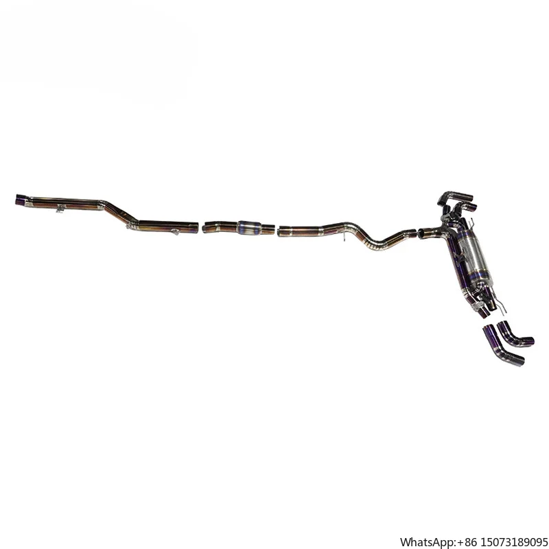 For 4 Series G22 430i B48 2.0T 304 Stainless Steel Valve Mid & Rear Section Exhaust Muffler Exhaust Pipe
For 4 Series G22 430i B48 2.0T 304 Stainless Steel Valve Mid & Rear Section Exhaust Muffler Exhaust Pipe