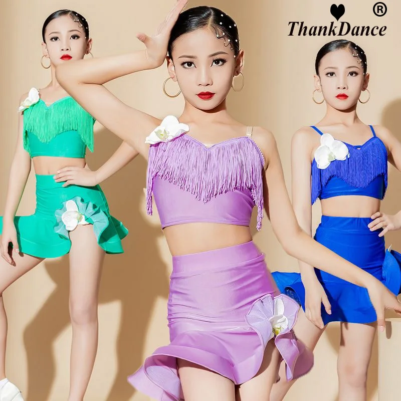 Girls Latin Dance Dress Fringe Latin Dance Clothes Kids Competition Salsa Costume Black Red Child Ballroom Tango Dresses
Girls Latin Dance Dress Fringe Latin Dance Clothes Kids Competition Salsa Costume Black Red Child Ballroom Tango Dresses