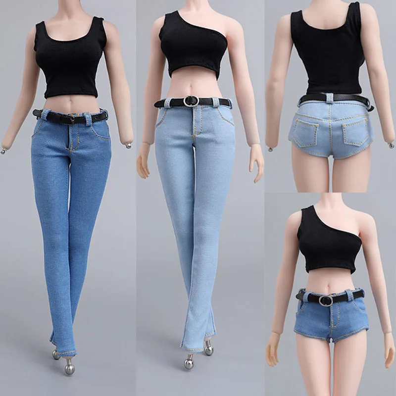1/6 cdtoys cd023 / cd025 Female Short Vest Long Jeans Denim Pencil Pants Clothes Set Fit 12'' Action Figure for Hobby Collection
1/6 cdtoys cd023 / cd025 Female Short Vest Long Jeans Denim Pencil Pants Clothes Set Fit 12'' Action Figure for Hobby Collection