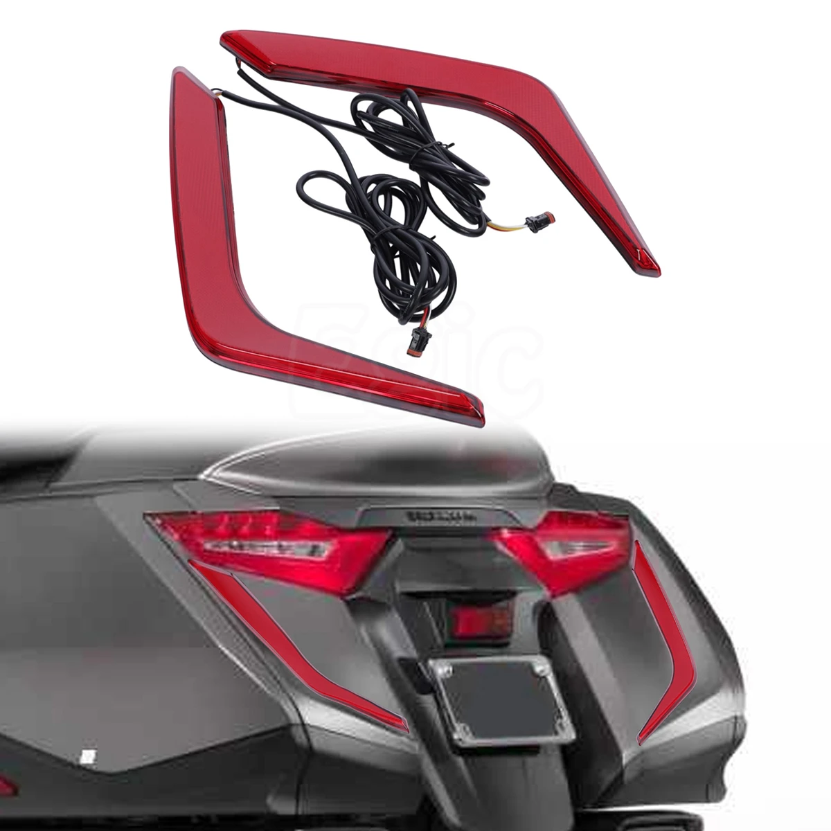 Rear Saddlebag Light Accent Trims Fit for Honda Goldwing GL1800 2018-2026 Tour Models Turn Signal Brake Auxiliary Lights 2025
Rear Saddlebag Light Accent Trims Fit for Honda Goldwing GL1800 2018-2026 Tour Models Turn Signal Brake Auxiliary Lights 2025