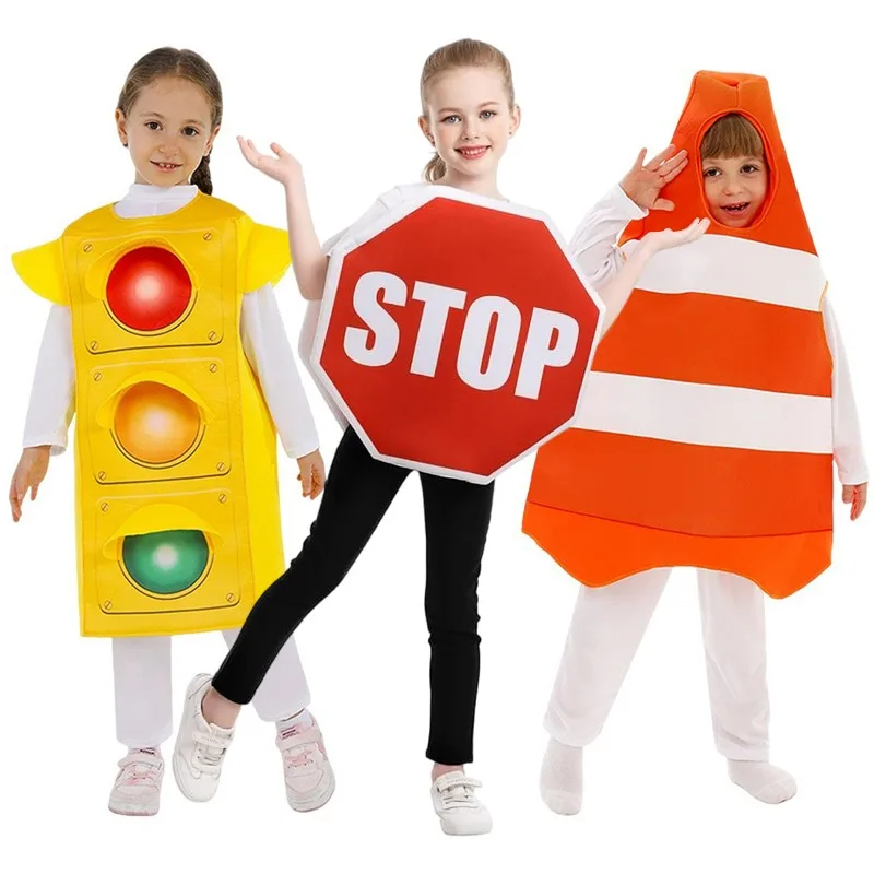 Halloween Funny Cosplay Costume Traffic Light Theme Stage Show Outfit Boys Girls Carnival Festival Performance Dress Up
Halloween Funny Cosplay Costume Traffic Light Theme Stage Show Outfit Boys Girls Carnival Festival Performance Dress Up