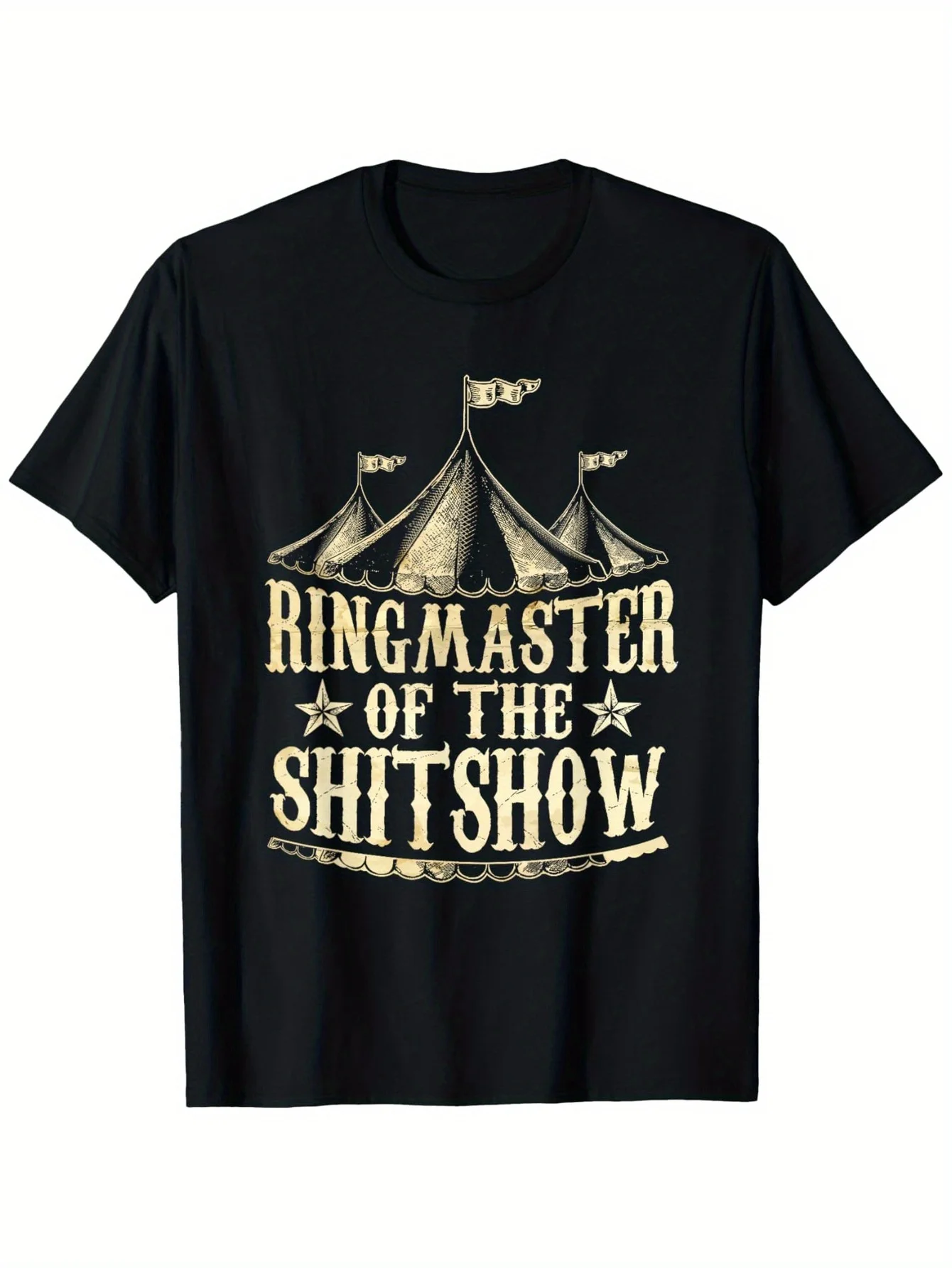 "Ringmaster of The Shitshow" Circus T-Shirt - 100% Cotton, S-XXXL Black, Funny Staff Gift
"Ringmaster of The Shitshow" Circus T-Shirt - 100% Cotton, S-XXXL Black, Funny Staff Gift