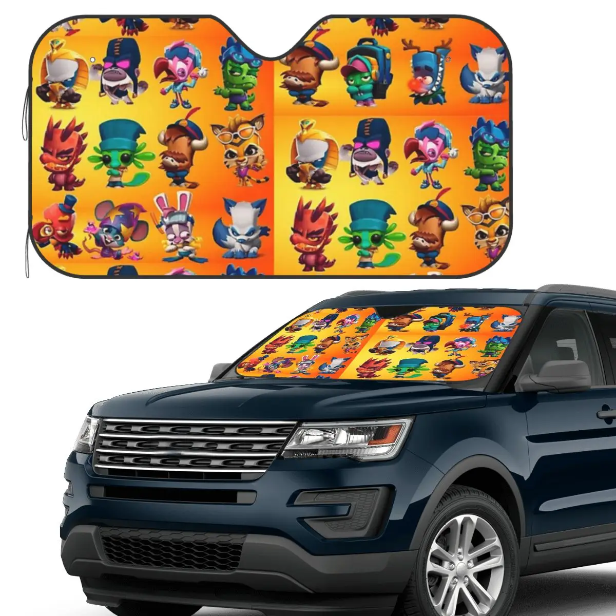 Zooba Battle Arena солнцезащитный козырек на лобовое стекло автомобиля переднее лобовое стекло окно солнцезащитный козырек аксессуары чехлы 
Zooba Battle Arena солнцезащитный козырек на лобовое стекло автомобиля переднее лобовое стекло окно солнцезащитный козырек аксессуары чехлы