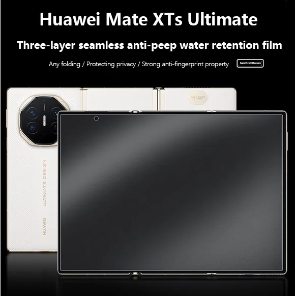 Anti-Spy Peeping Hydrogel Film Soft Cover For Huawei Mate XTs Ultimate 5G Anti-Spy Screen Protector For Huawei Mate XT Ultimate
Anti-Spy Peeping Hydrogel Film Soft Cover For Huawei Mate XTs Ultimate 5G Anti-Spy Screen Protector For Huawei Mate XT Ultimate