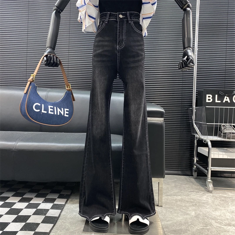 New 2022 Designer new style Famous brand Featured hems Irregular flared jeans summer High waist Versatile pants
New 2022 Designer new style Famous brand Featured hems Irregular flared jeans summer High waist Versatile pants