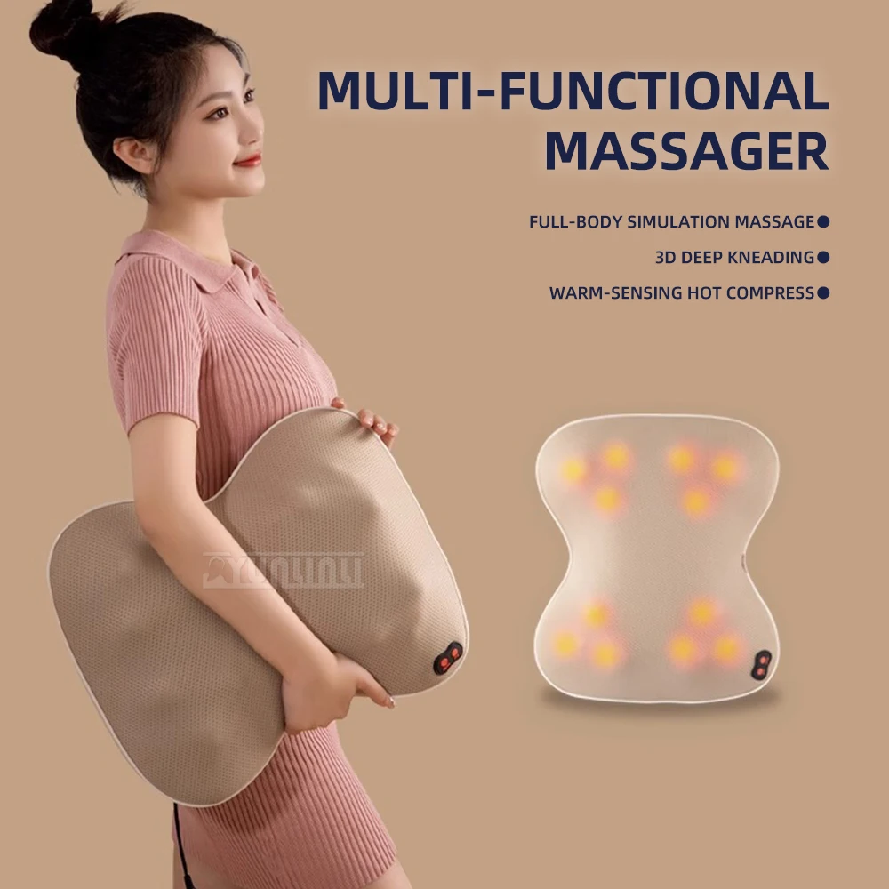 Yunlin Li Yunlin Li Electric Shiatsu Head Neck Cervical Ttraction Body Massager
Yunlin Li Yunlin Li Electric Shiatsu Head Neck Cervical Ttraction Body Massager