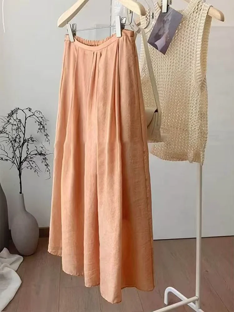 Stylish Small Women's Mid-Length A-Line Skirt High Waist Slimming Versatile Summer Half Skirt Attractive Print Loose Fit
Stylish Small Women's Mid-Length A-Line Skirt High Waist Slimming Versatile Summer Half Skirt Attractive Print Loose Fit