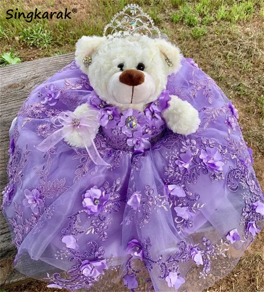 Специальная ссылка для персонализированного платья Мишки Тедди Quinceanera, 3D цветы, Аппликации, искусственный бисер, лаванда, фиолетовый
Специальная ссылка для персонализированного платья Мишки Тедди Quinceanera, 3D цветы, Аппликации, искусственный бисер, лаванда, фиолетовый