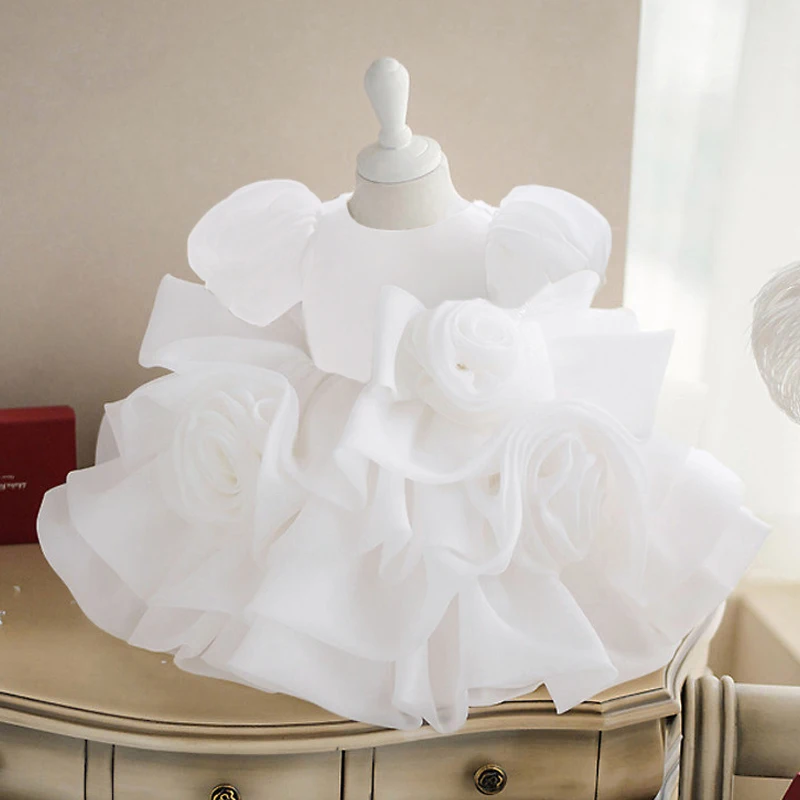 Toddler Baptism Party Baby Girls Dress Elegant Bow 1st Birthday Wedding Princess Baby Dress Flower Bridesmaid Tutu Prom Costumes
Toddler Baptism Party Baby Girls Dress Elegant Bow 1st Birthday Wedding Princess Baby Dress Flower Bridesmaid Tutu Prom Costumes