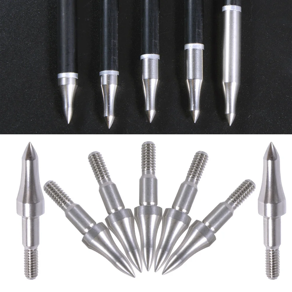 6/12Pcs Archery Points Broadhead 8mm 75/100/125/150/200/250/300Grain Target Field Point Compound Bow Shooting Hunting Tips
6/12Pcs Archery Points Broadhead 8mm 75/100/125/150/200/250/300Grain Target Field Point Compound Bow Shooting Hunting Tips