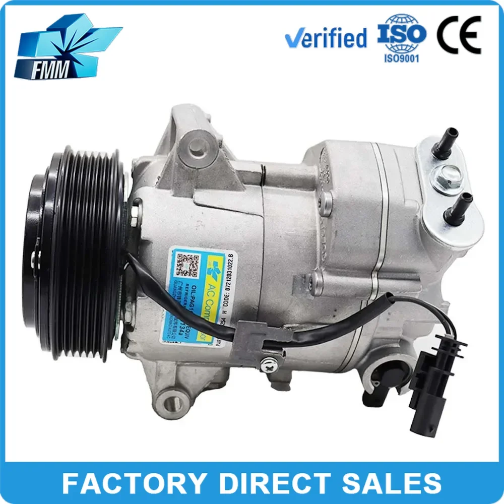 FMM AC Compressor for CHEVROLET ORLANDO CRUZE 1.4L VAUXHALL Opel ASTRA J INSIGNIA MERIVA 13414019 13450515 1618401 1618494 CVC6
FMM AC Compressor for CHEVROLET ORLANDO CRUZE 1.4L VAUXHALL Opel ASTRA J INSIGNIA MERIVA 13414019 13450515 1618401 1618494 CVC6