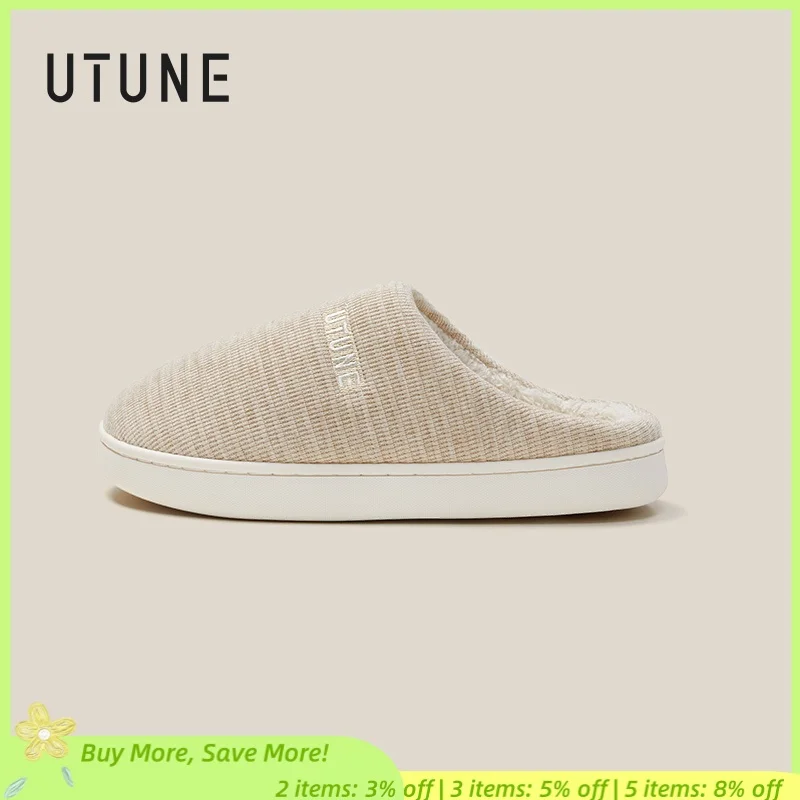UTUNE Women’s Winter High-End Striped Knitted Slippers, Cozy Plush with TPR Anti-Slip Sole – Durable & Fashionable Home Footwear
UTUNE Women’s Winter High-End Striped Knitted Slippers, Cozy Plush with TPR Anti-Slip Sole – Durable & Fashionable Home Footwear