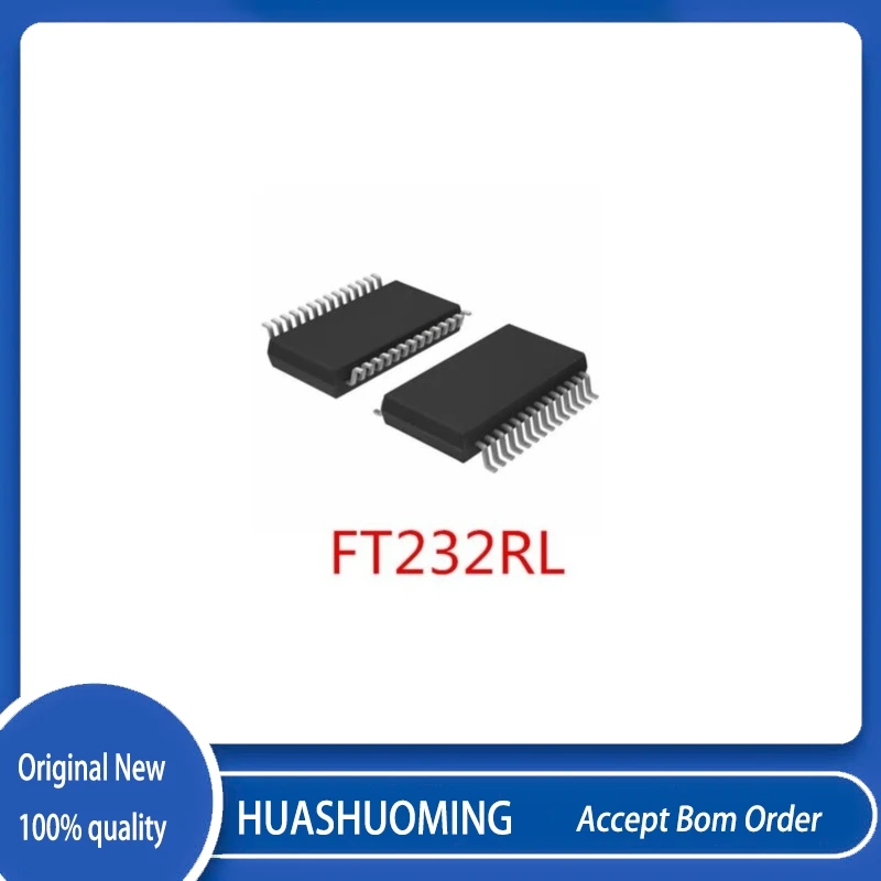 10Pcs/Lot FT232RL FT232R FT232 FT232RL-REEL SSOP28
10Pcs/Lot FT232RL FT232R FT232 FT232RL-REEL SSOP28