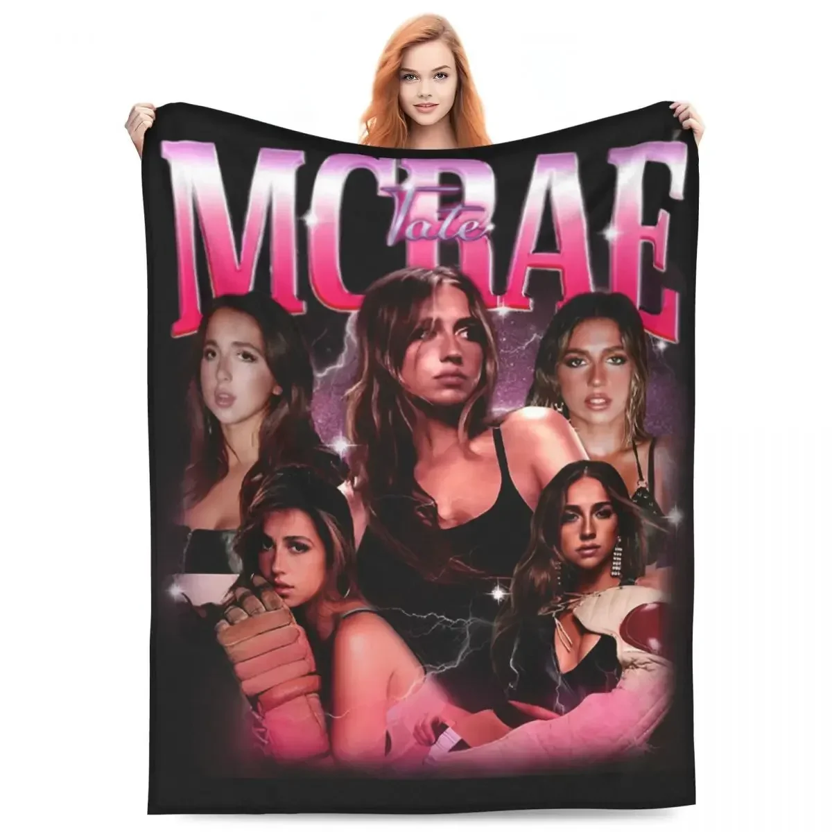 Vintage Singer Tate McRae Bootleg Blanket Flannel Textile Decor World Tour 2024 Relax Super Soft Throw Blankets for Home Bedroom
Vintage Singer Tate McRae Bootleg Blanket Flannel Textile Decor World Tour 2024 Relax Super Soft Throw Blankets for Home Bedroom