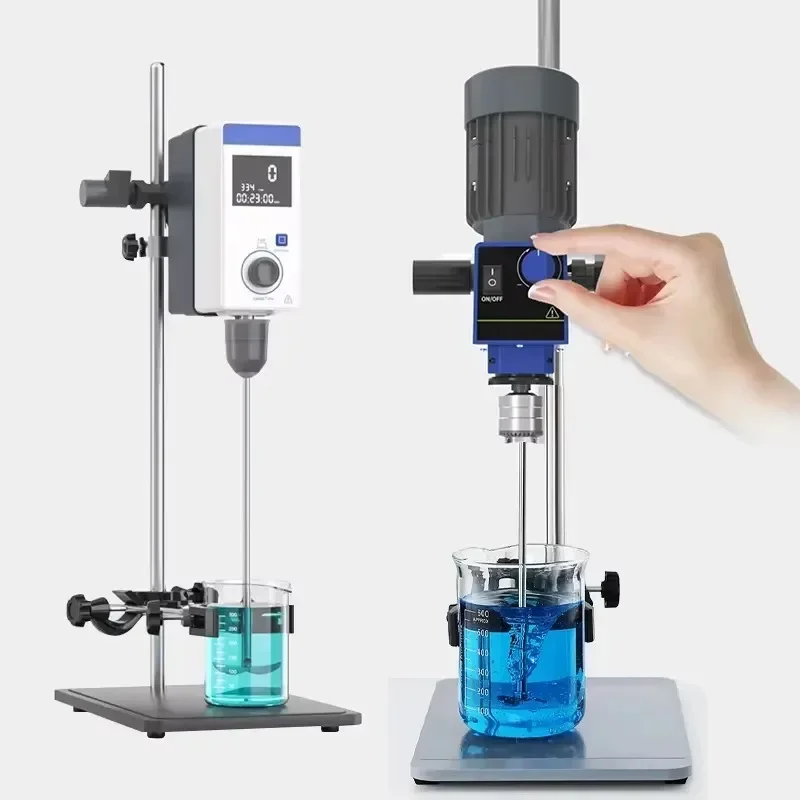 High Speed Overhead Stirrer Liquid Mixer Lab Industrial Mixing Equipment Efficient Homogenizer Very Good
High Speed Overhead Stirrer Liquid Mixer Lab Industrial Mixing Equipment Efficient Homogenizer Very Good