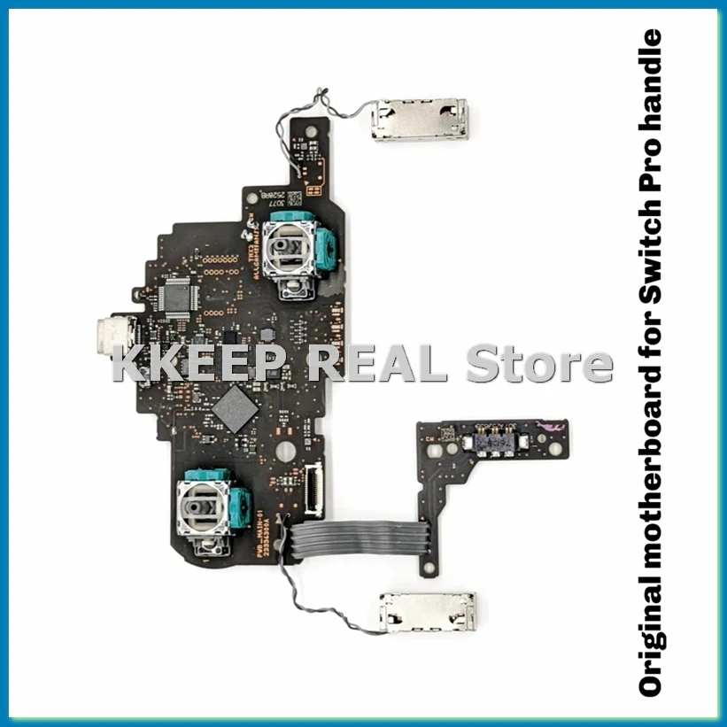 Replacement Main Board for Switch Pro - Controller Circuit Board with Joysticks, Console PCB Repair Kit-BCBW
Replacement Main Board for Switch Pro - Controller Circuit Board with Joysticks, Console PCB Repair Kit-BCBW