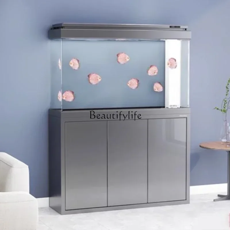 LD33Aquarium Floor Change Water Living Room Glass Large and Medium-Sized Ecological Household Bottom Filter Fish Tank
LD33Aquarium Floor Change Water Living Room Glass Large and Medium-Sized Ecological Household Bottom Filter Fish Tank