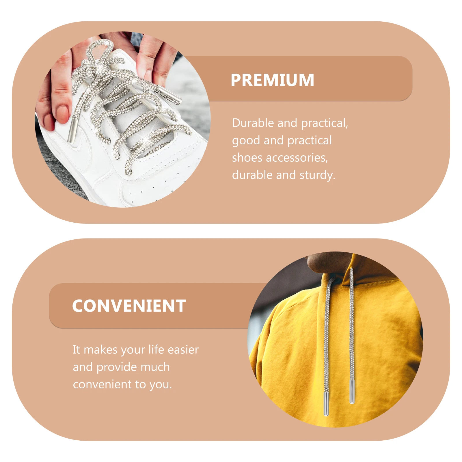 1Set Chic Crystal Drawstring Flat Shoe Laces Practical and Convenient for All Shoes Crystal Drawstring
1Set Chic Crystal Drawstring Flat Shoe Laces Practical and Convenient for All Shoes Crystal Drawstring