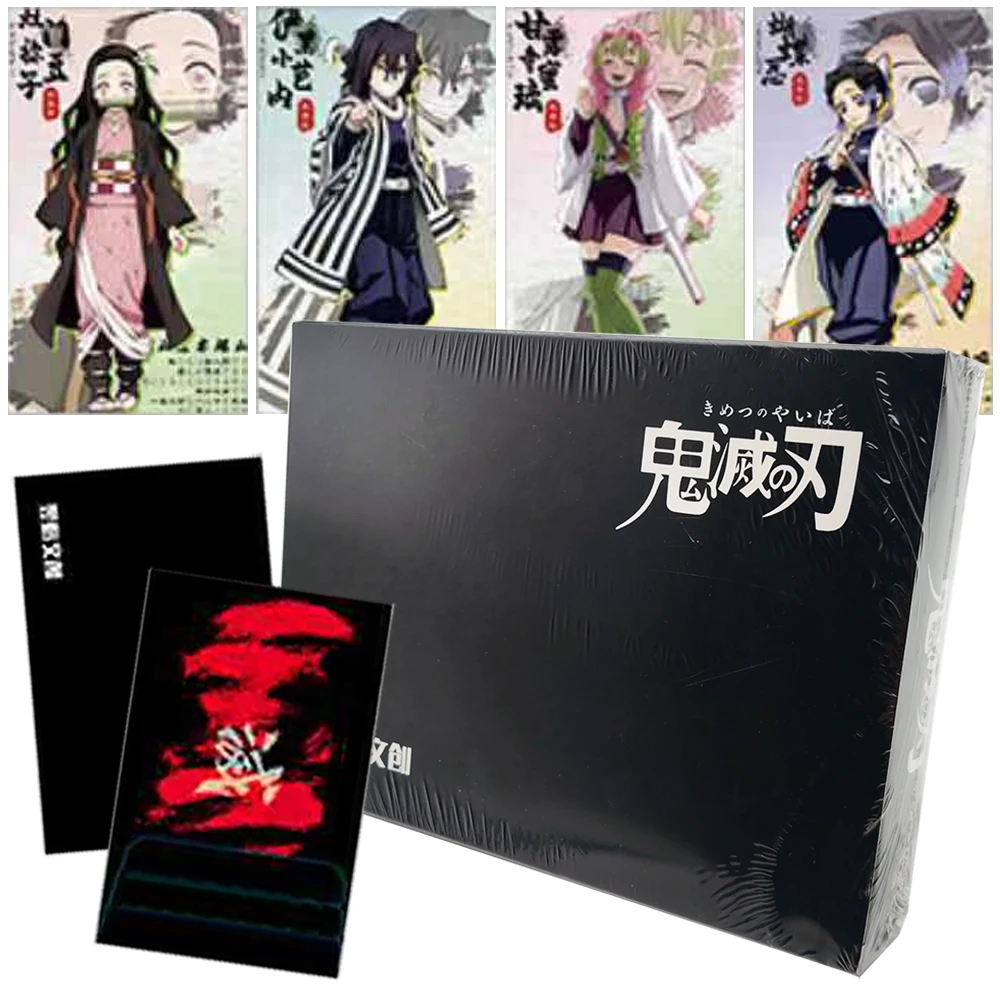 Demon Slayer Collection Card Fans' Favorite Classic Anime Peripheral Fluorescent Series Character Color Paper Cards Table Toys
Demon Slayer Collection Card Fans' Favorite Classic Anime Peripheral Fluorescent Series Character Color Paper Cards Table Toys